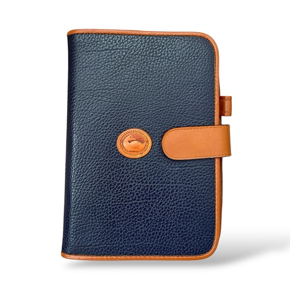 Vintage Dooney & Bourke Agenda Planner Notebook All Weather Leather Collection - Picture 1 of 15